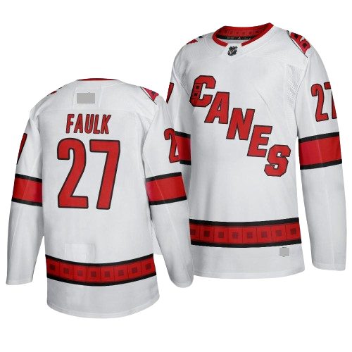 Carolina Hurricanes Away White Team Jersey