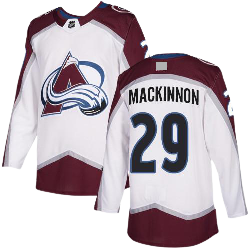 Colorado Avalanche Away White Team Jersey