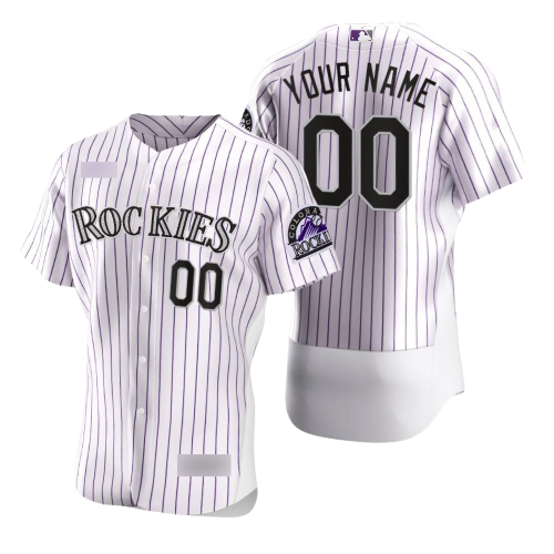 Colorado Rockies White Jersey