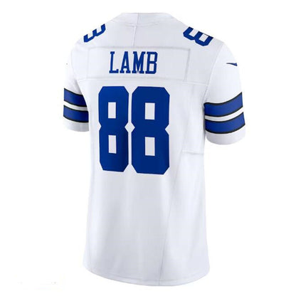 Dallas Cowboys #88 CeeDee Lamb Vapor F.U.S.E. Limited Jersey - White Stitched American Football Jerseys