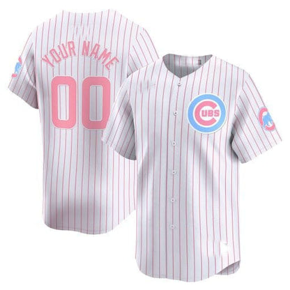 Custom Chicago Cubs Bubblegum Pink Vapor Premier Limited– All Stitched Baseball Jersey