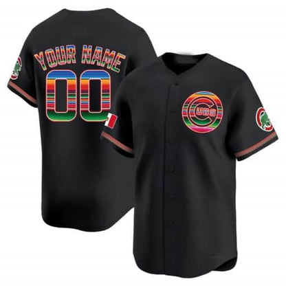 Custom Chicago Cubs Mexico Vapor Premier Limited– All Stitched Baseball Jersey