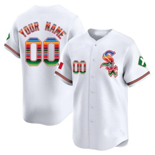 Custom Chicago White Sox Mexico Vapor Premier Limited V2 – All Stitched Baseball Jersey