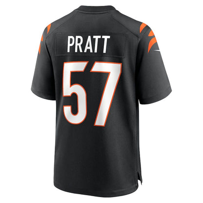 Cincinnati Bengals #57 Germaine Pratt Black Game Jersey Stitched American Football Jerseys