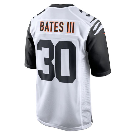 Cincinnati Bengals #30 Jessie Bates III White Alternate Game Jersey Stitched American Football Jerseys