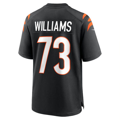 Cincinnati Bengals #73 Jonah Williams Black Game Jersey Stitched American Football Jerseys