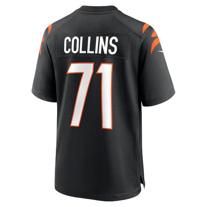 Cincinnati Bengals #71 La'el Collins Black Game Jersey Stitched American Football Jerseys