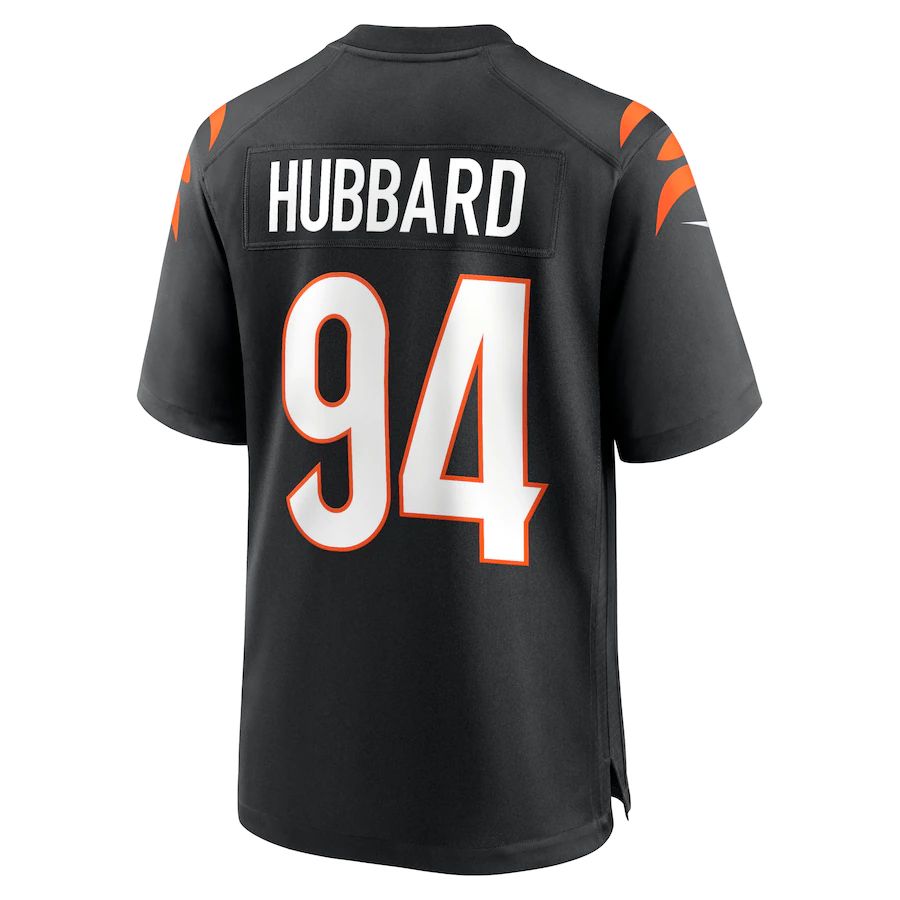 Cincinnati Bengals #94 Sam Hubbard Black Player Game Jersey Stitched American Football Jerseys