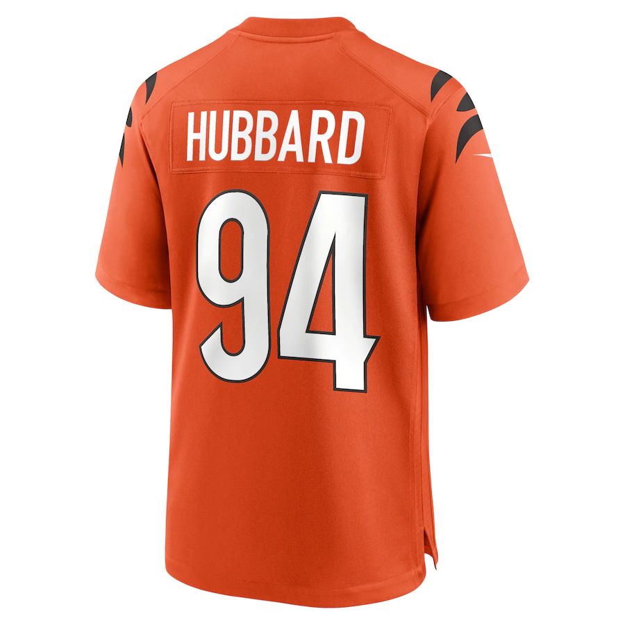 Cincinnati Bengals #94 Sam Hubbard Orange Alternate Game Jersey Stitched American Football Jerseys