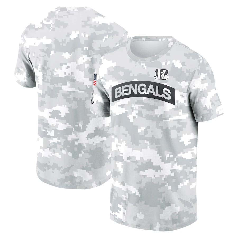 Cincinnati Bengals 2024 Salute To Service Club Pullover T-Shirt Birthday and Christmas gifts Stitched American Football Jerseys