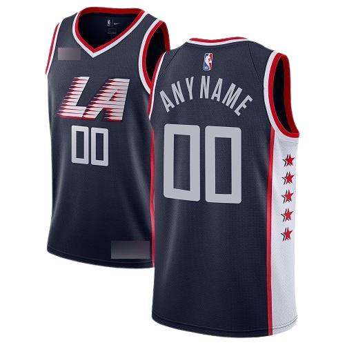 Los Angeles Clippers Navy Blue Jersey