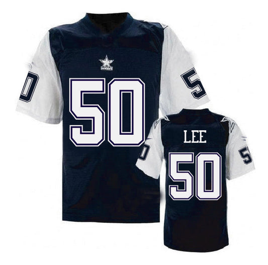 Dallas Cowboys #50 Sean Lee Navy Blue Throwback Elite Jersey Fashion Jersey American Jerseys