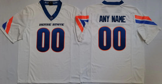 Custom Football Boise State Denver Broncos White Jersey Mens Youth Women Short Sleeve American College Jerseys Football Jerseys