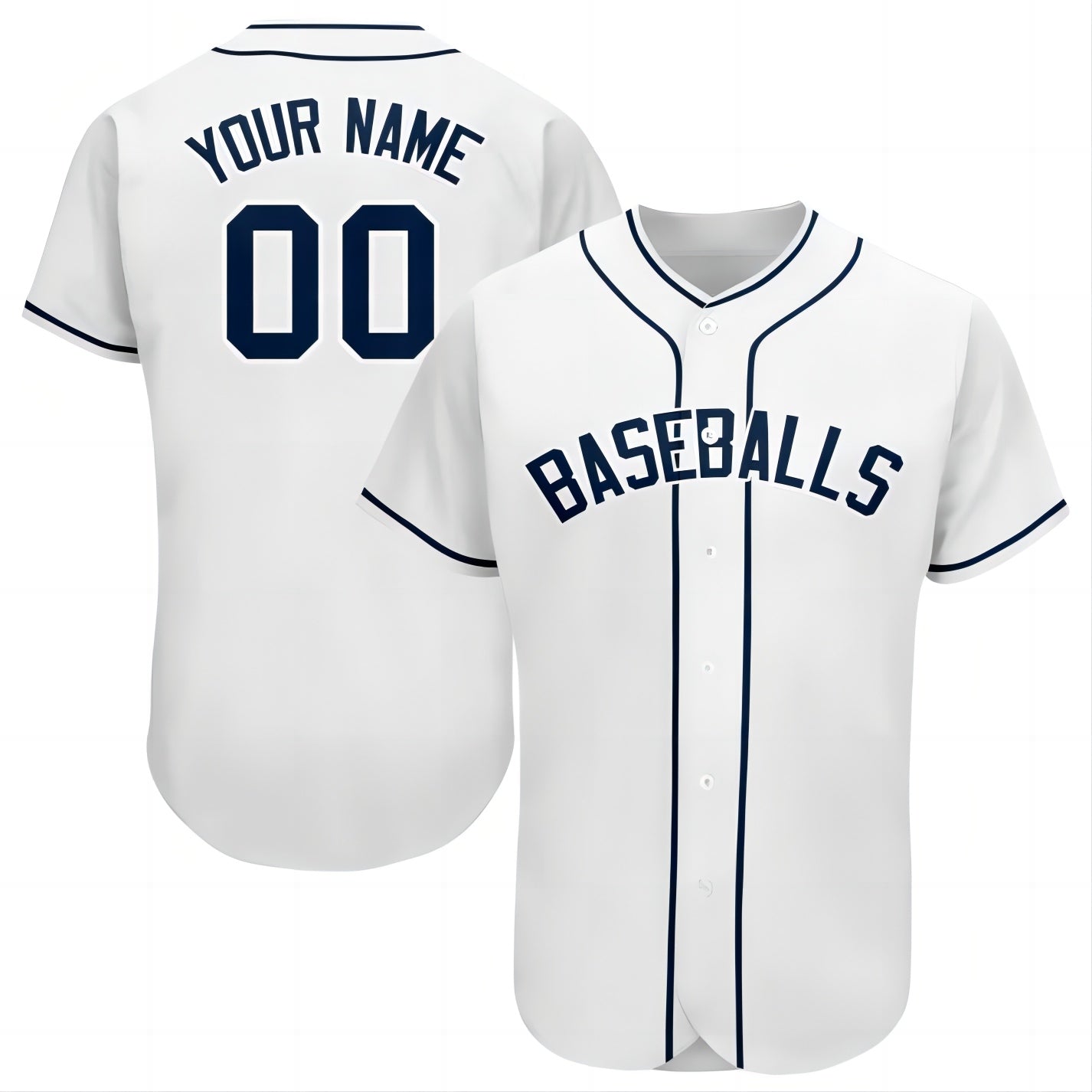 Baseball Jerseys Custom San Diego Padres Stitched Personalized Button Down Baseball T Shirt