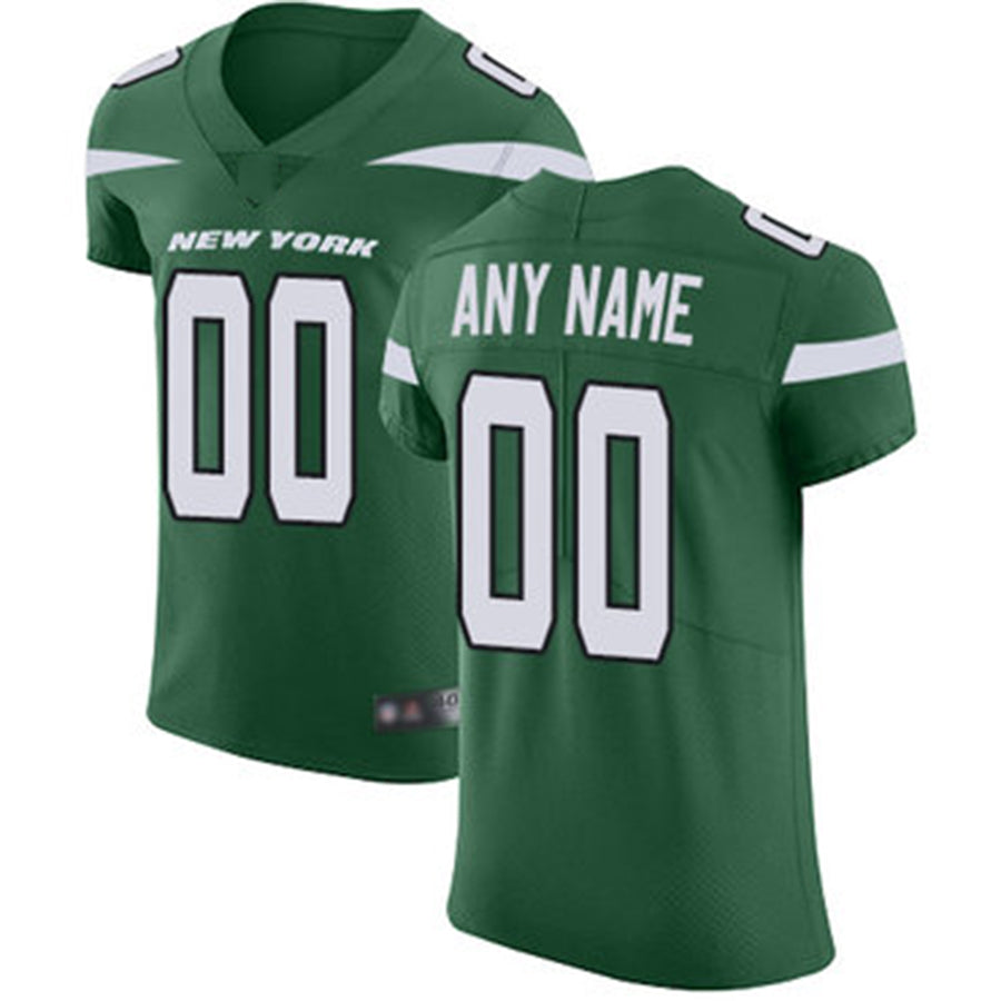 Custom New York Jets Alternate Home Green Vapor Untouchable Football Elite Jersey American Stitched Jersey Football Jerseys