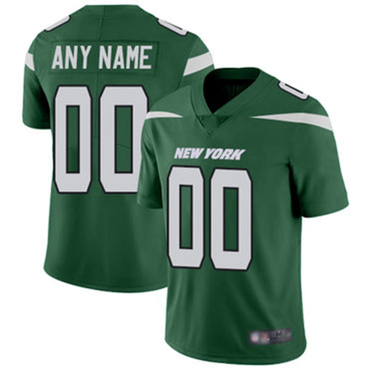 Custom New York Jets Home Green Vapor Untouchable Football Limited Jersey American Stitched Jersey Football Jerseys