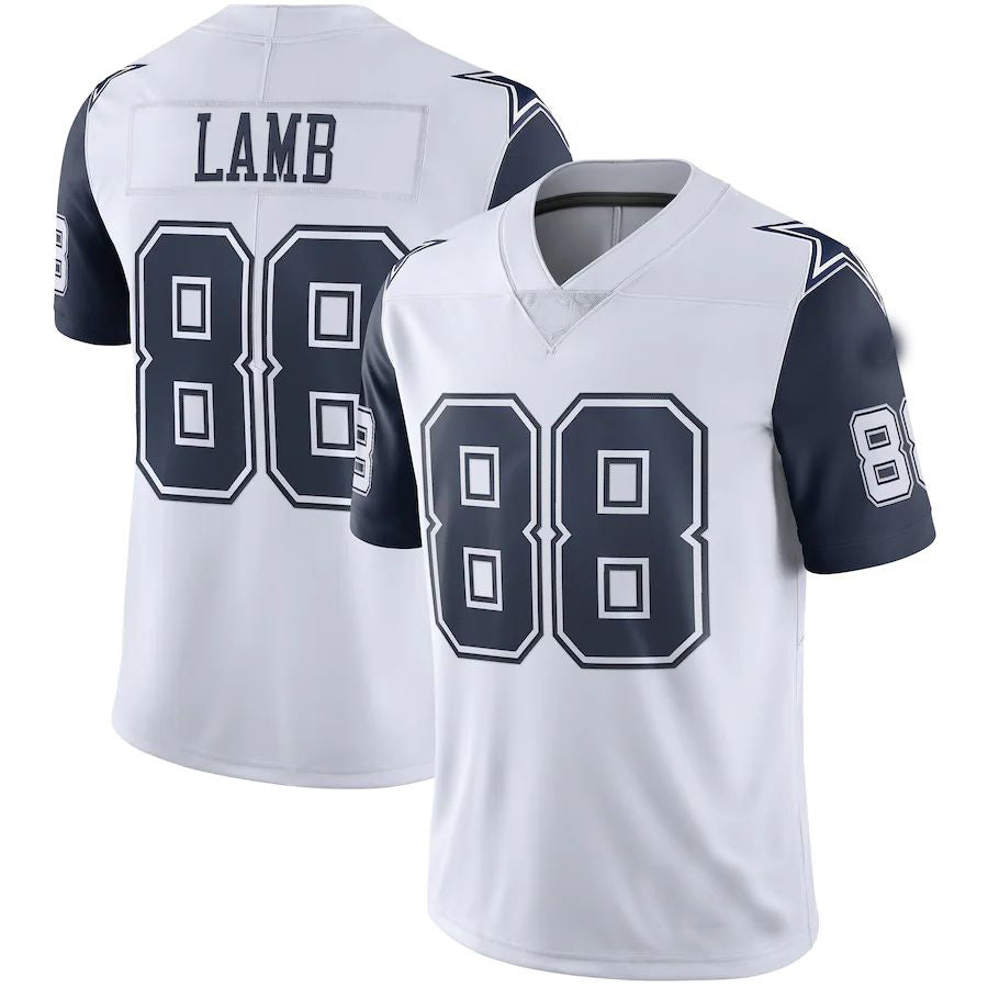 Dallas Cowboys #88 CeeDee Lamb White 2nd Alternate Vapor Limited Jersey Stitched American Football Jerseys