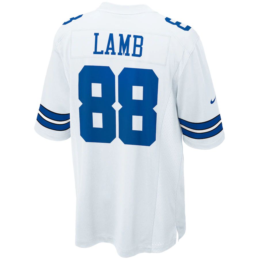 Dallas Cowboys #88 CeeDee Lamb White Alternate Game Jersey Stitched American Football Jerseys