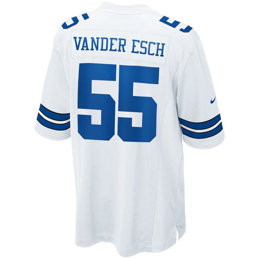 Dallas Cowboys #55 Leighton Vander Esch White Color Rush Vapor Limited Jersey Stitched American Football Jerseys