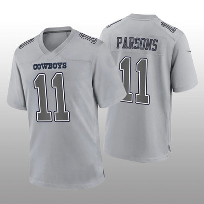 Dallas Cowboys #11 Micah Parsons Gray Atmosphere Game Jersey Fashion Jersey American Jerseys