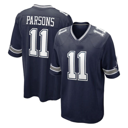 Dallas Cowboys #11 Micah Parsons Navy 2021 Draft First Round Pick Game Jersey Stitched American Football Jerseys