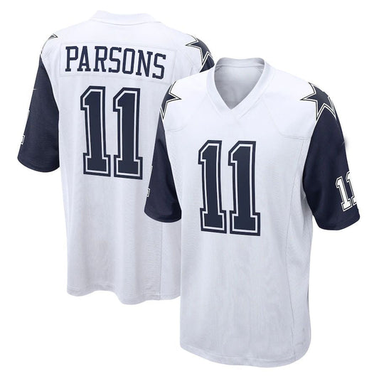 Dallas Cowboys #11 Micah Parsons White Alternate Game Jersey Stitched American Football Jerseys