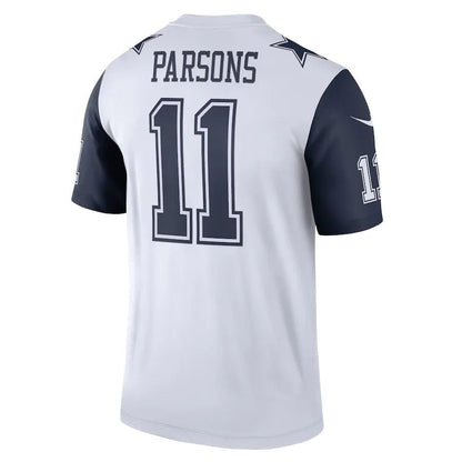 Dallas Cowboys #11 Micah Parsons White Alternate Legend Jersey Stitched American Football Jerseys