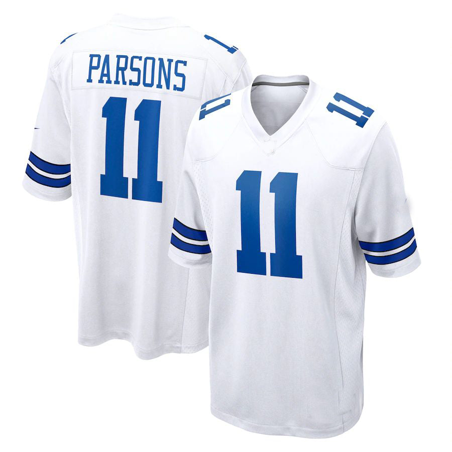 Dallas Cowboys #11 Micah Parsons White Game Jersey Stitched American Football Jerseys