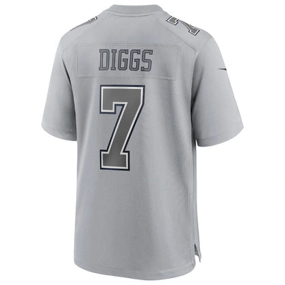 Dallas Cowboys #7 Trevon Diggs Gray Atmosphere Fashion Game Jersey Stitched American Football Jerseys