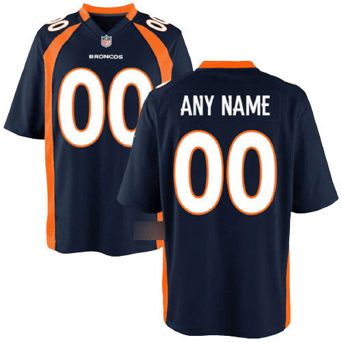 Denver Broncos Navy Blue Alternate Team Jersey