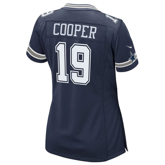 Dallas Cowboys #19 Amari Cooper Navy Game Team Jersey Stitched American Football Jerseys