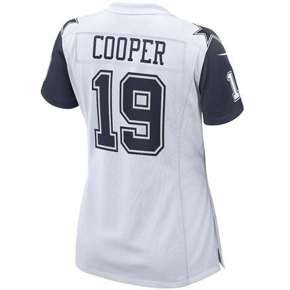 Dallas Cowboys #19 Amari Cooper White Alternate Game Jersey Stitched American Football Jerseys