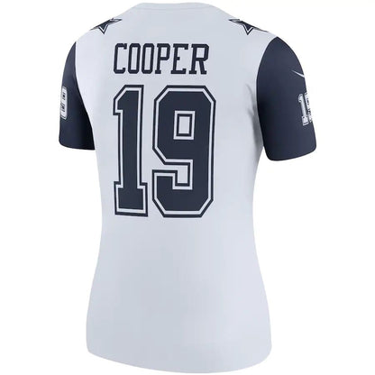 Dallas Cowboys #19 Amari Cooper White Color Rush Legend Player Jersey Stitched American Football Jerseys