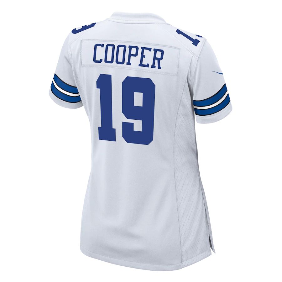 Dallas Cowboys #19 Amari Cooper White Team Game Jersey Stitched American Football Jerseys