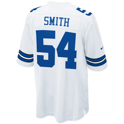 Dallas Cowboys #54 Jaylon Smith White Game Jersey Stitched American Football Jerseys