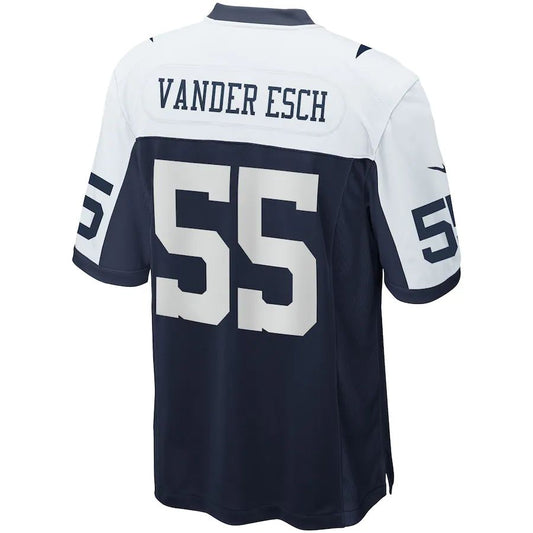 Dallas Cowboys #55 Leighton Vander Esch Navy Alternate Game Team Jersey Stitched American Football Jerseys