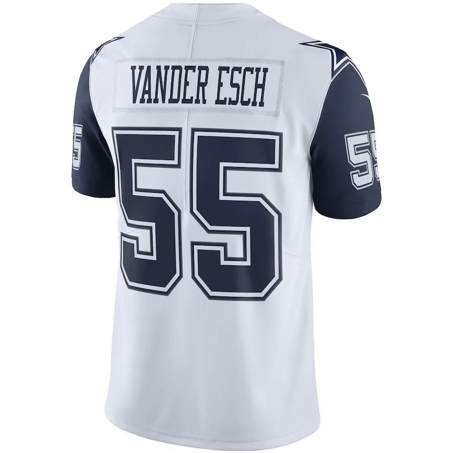 Dallas Cowboys #55 Leighton Vander Esch Color Rush Vapor Limited Jersey Stitched American Football Jerseys