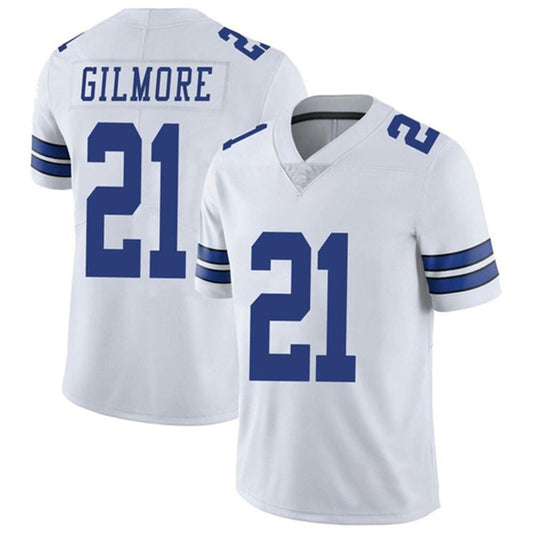 Dallas Cowboys #21 Stephon Gilmore White Stitched Vapor Untouchable Limited Jersey Stitched American Football Jerseys