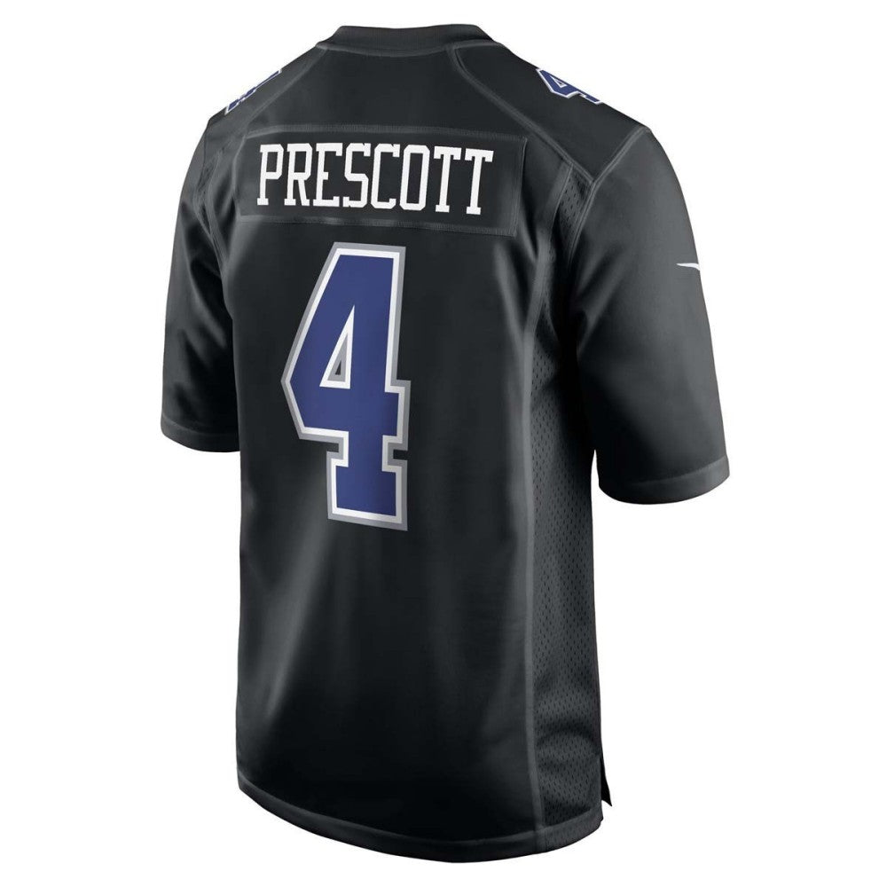 Dallas Cowboys #4 Dak Prescott Black Alternate Game Team Jersey Stitched American Football Jerseys