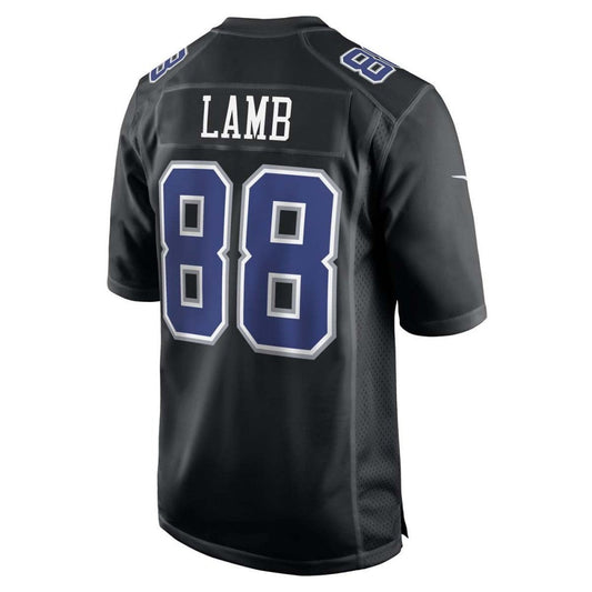 Dallas Cowboys #88 CeeDee Lamb Black Alternate Game Team Jersey Stitched American Football Jerseys