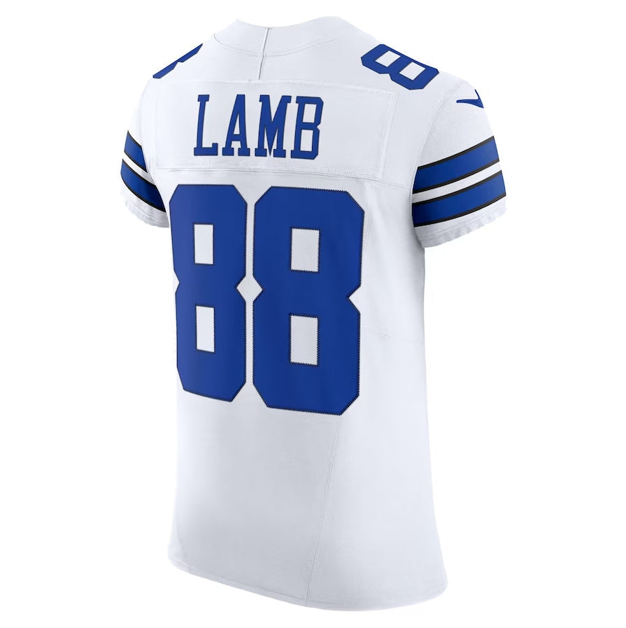 Dallas Cowboys #88 CeeDee Lamb Vapor F.U.S.E. Elite Jersey - White American Football Jerseys