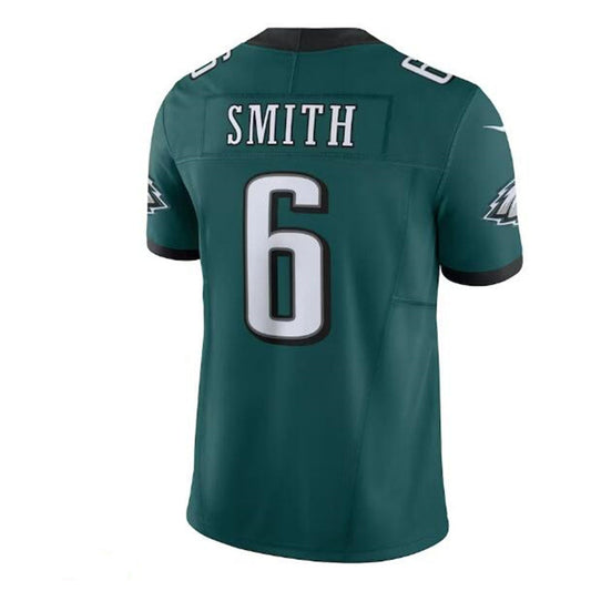 Philadelphia Eagles #6 DeVonta Smith Vapor F.U.S.E. Limited Jersey - Green Stitched American Football Jerseys