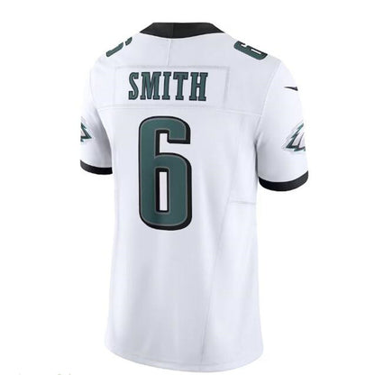 Philadelphia Eagles #6 DeVonta Smith Vapor F.U.S.E. Limited Jersey - White Stitched American Football Jerseys