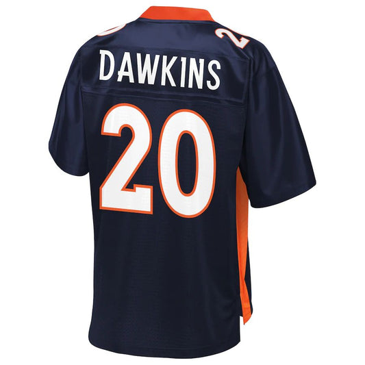 Denver Broncos #20 Brian Dawkins Pro Line Navy Retired Player Jersey Stitched American Football Jerseys