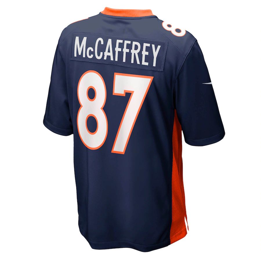 Denver Broncos #87 Ed McCaffrey Navy Retired Player Jersey Stitched American Football Jerseys