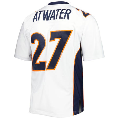 Denver Broncos #27 Steve Atwater Mitchell & Ness Legacy Replica Jersey - White American Football Jerseys