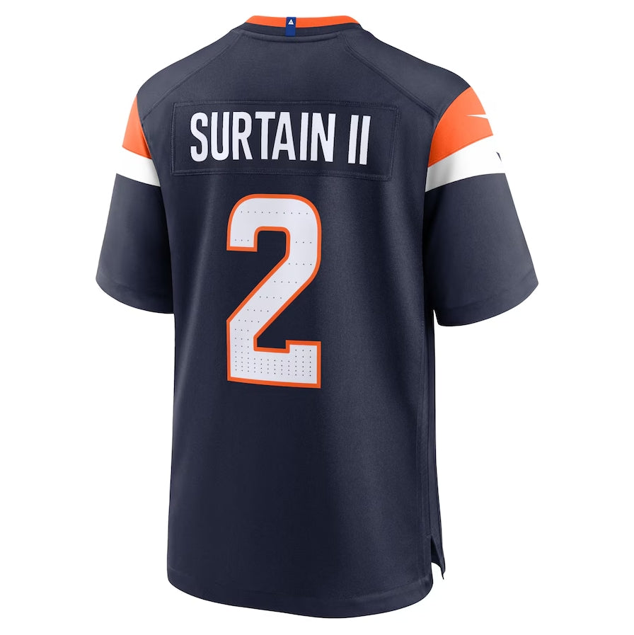 Denver Broncos #2 Patrick Surtain II Alternate Game Jersey - Navy American Football Jerseys