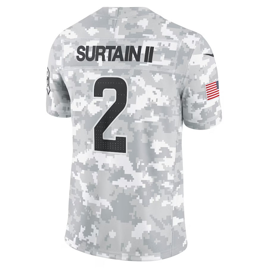 Denver Broncos #2 Patrick Surtain II Arctic Camo 2024 Salute to Service Limited Stitched American Football Jerseys