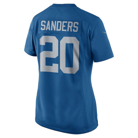 Detroit Lions #20 Barry Sanders Barry Sanders Blue 2017 Throwback Retired Player Game Jersey Stitched American Football Jerseys