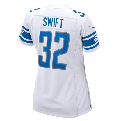 Detroit Lions #32 D'Andre White Game Jersey Stitched American Football Jerseys